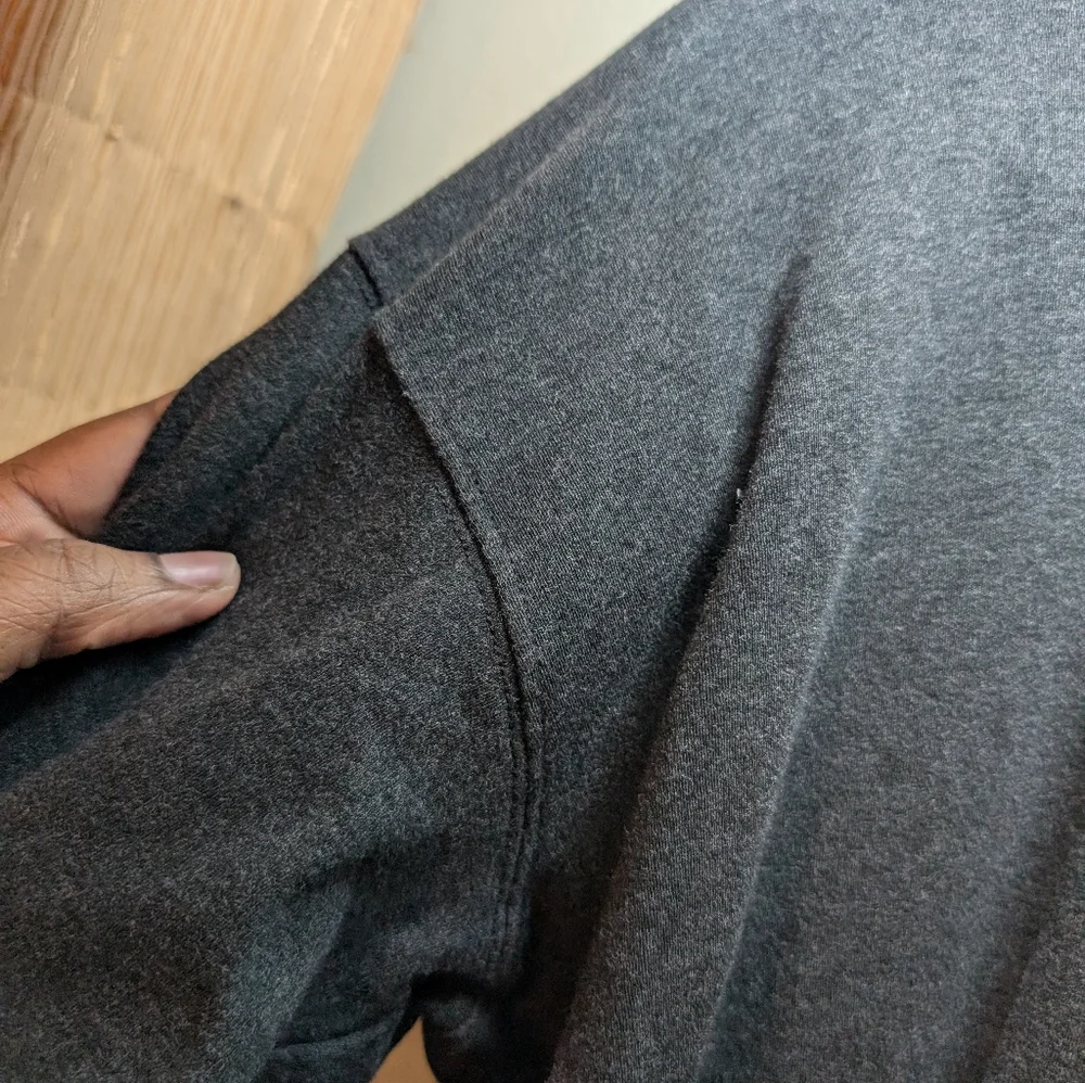 Eskandar Women's Grey Sweater O/S - Picture 4 of 6